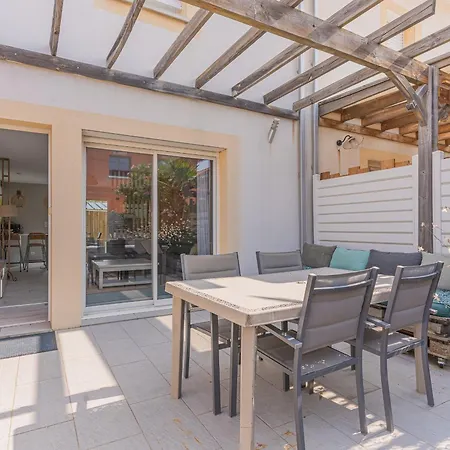 Maison Mitoyenne Pres De L'ocean A - 6 Couchages, Terrasse, Parking - Fr-1-521-121 * Biscarrosse-Plage